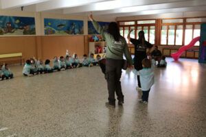 Somos Valientes. Presentación de animales a infantil GAF