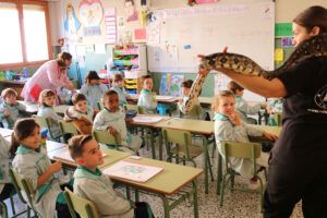 Somos Valientes. Presentación de animales a infantil GAF