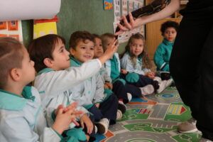 Somos Valientes. Presentación de animales a infantil GAF