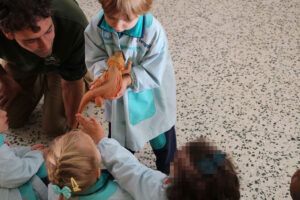 Somos Valientes. Presentación de animales a infantil GAF