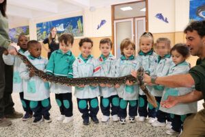 Somos Valientes. Presentación de animales a infantil GAF