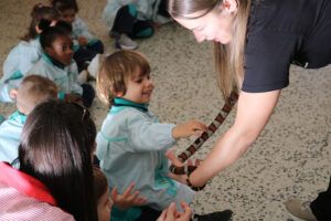 Somos Valientes. Presentación de animales a infantil GAF