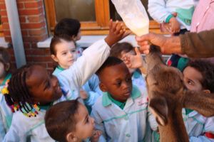 Somos Valientes. Presentación de animales a infantil GAF