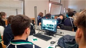 Visita de los alumnos de 4º-ESO a la Escuela Politécnica de Alcalá UAH